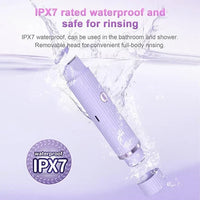 2 in 1 Dual-Head Shaver Waterproof Rechargeable, for Armpit, Legs, Arms
